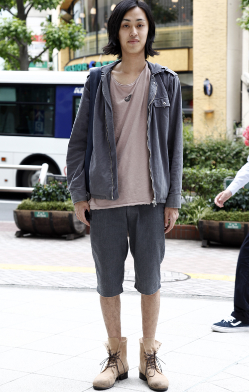04537 22歳 男性 専門学校3年生(ファッション工科)