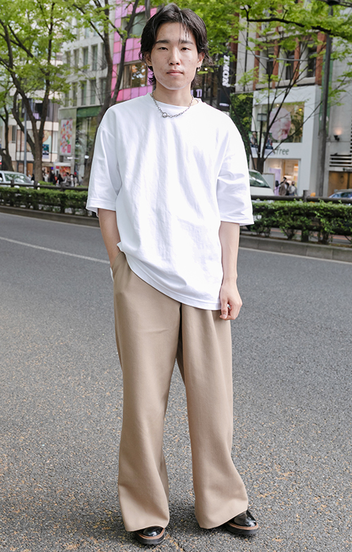 08259 21歳 男性 専門学校3年生(服飾)