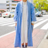 定点観測,ストリートファッション,ストリートスナップ,ファッションスナップ,across,アクロス,コート,羽織り,アウター,スプリングコート,トレンチ,ガウン,ロングコート,ロング丈,ビッグアウター,柄,チェック,ギンガム,格子柄,
