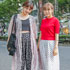 定点観測,ストリートファッション,ストリートスナップ,ファッションスナップ,across,アクロス,streetsnap,fashion,snap,street,ハット,タックパンツ,テーパード,スラックス,トラウザーズ,ズボン,パンツ,タック,ギャザー,ゆるパンツ,ゆったり,ワンタック,ツータック,チノパン,ガウチョパンツ,クロップドパンツ,ワイドパンツ,ウエストゴム,