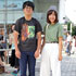 定点観測,ストリートファッション,ストリートスナップ,ファッションスナップ,across,アクロス,streetsnap,fashion,snap,street,ハット,タックパンツ,テーパード,スラックス,トラウザーズ,ズボン,パンツ,タック,ギャザー,ゆるパンツ,ゆったり,ワンタック,ツータック,チノパン,ガウチョパンツ,クロップドパンツ,ワイドパンツ,ウエストゴム,