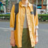 定点観測,ストリートファッション,ストリートスナップ,ファッションスナップ,across,アクロス,streetsnap,fashion,snap,street,カーキ,khaki,アースカラー,流行色,土色,黄土色,茶色,ベージュ,オリーブ色,茶褐色,枯れ草色,土染め,ベーシックカラー,ミリタリー,軍服,ボヘミアン,ジャケット,イエロー,黄色,シャツ