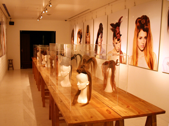 “ANIMAL BEHAVIOR” HAIR HAT exhibition