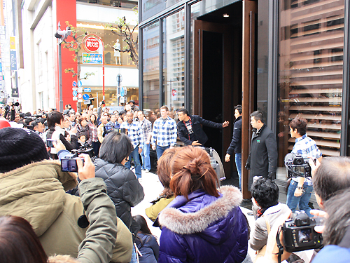 Abercrombie&Fich(アバクロンビー&フィッチ)　銀座店オープン